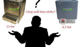 Tư vấn chọn máy xông hơi Amazon theo công suất